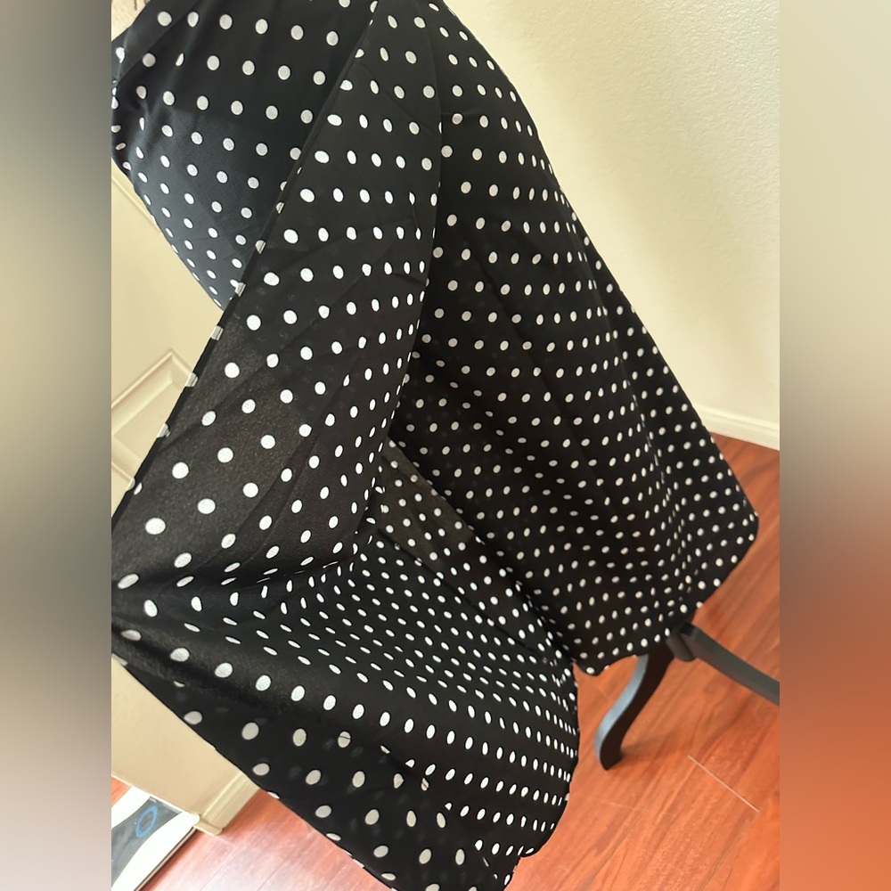 Polka wrap around skirt - Picture 2 of 5